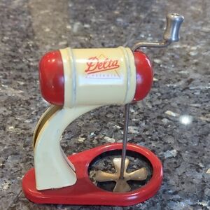 Vintage Delta Detroit Metal Toy Hand Mixer 1940